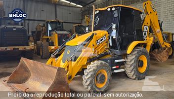 Retro Escavadeira JCB 3CX