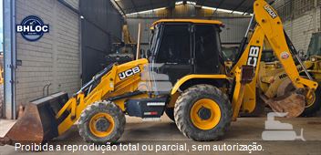 Retro Escavadeira JCB 3CX