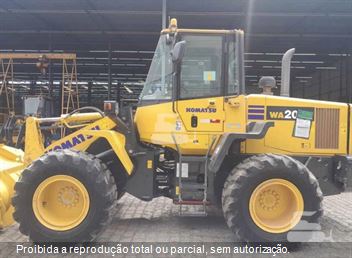 Pá Carregadeira Komatsu WA200