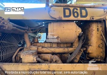Trator de Esteira Caterpillar D6D