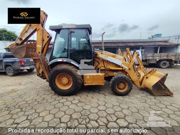 Retro Escavadeira Case 580M