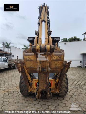 Retro Escavadeira Case 580M
