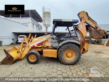 Retro Escavadeira Case 580M