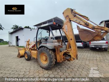 Retro Escavadeira Case 580M
