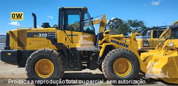 Pá Carregadeira Komatsu WA320