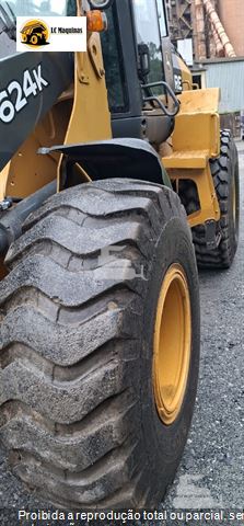 Pá Carregadeira John Deere 624K