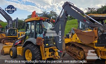 Retro Escavadeira John Deere 310L