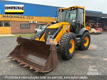 Retro Escavadeira JCB 4CX