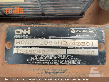 Trator Agrícola New Holland TL5.80