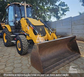 Retro Escavadeira JCB 3CX