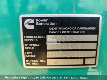 Gerador Cummins C300 D6