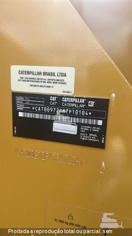 Pá Carregadeira Caterpillar 972