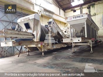 Usina de Asfalto Terex Magnum 160 MAX