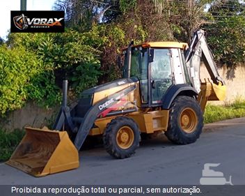 Retro Escavadeira John Deere 310L