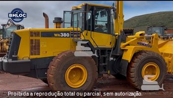 Pá Carregadeira Komatsu WA380