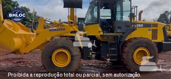 Pá Carregadeira Komatsu WA380