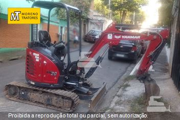 Mini-Escavadeira Yanmar Vio20