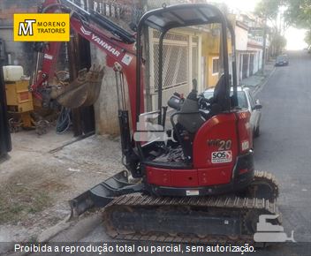 Mini-Escavadeira Yanmar Vio20