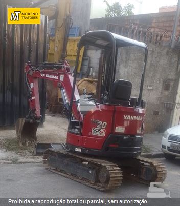 Mini-Escavadeira Yanmar Vio20