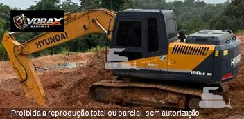 Escavadeira Hyundai R160LC-7
