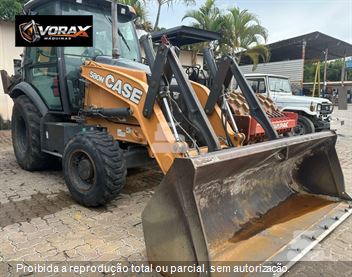 Retro Escavadeira Case 580N