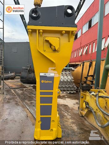 ROMPEDOR HB3100  Epiroc 2021  1.500 horas trabalhadas  SEMI-NOVO   Gar
