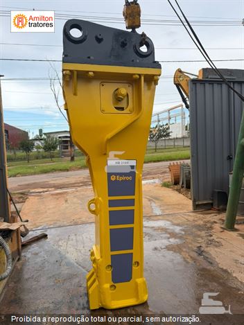 ROMPEDOR HB3100  Epiroc 2021  1.500 horas trabalhadas  SEMI-NOVO   Gar