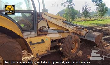 Retro Escavadeira New Holland B95B
