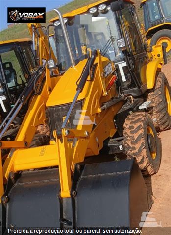 Retro Escavadeira JCB 3CX