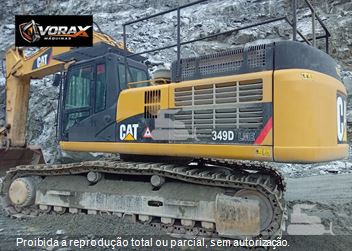 Escavadeira Caterpillar 349D