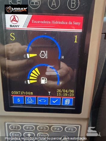 Escavadeira Sany SY215C