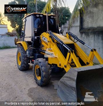 Retro Escavadeira JCB 3CX
