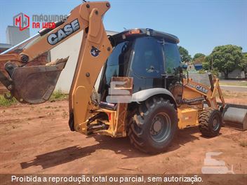 Retro Escavadeira Case 580N