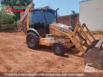 Retro Escavadeira Case 580N