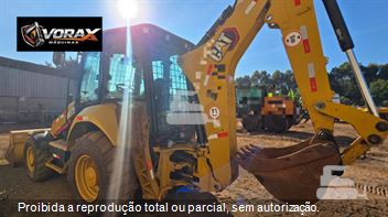 Retro Escavadeira Caterpillar 416