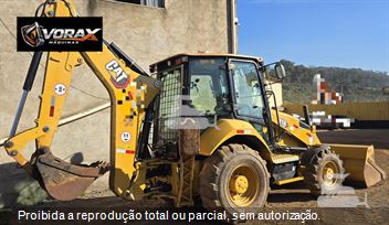 Retro Escavadeira Caterpillar 416