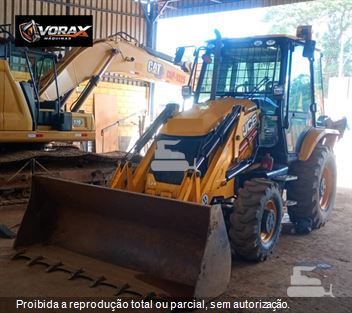 Retro Escavadeira JCB 3CX