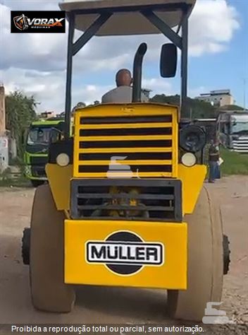 Rolo Compactador Muller VAP55