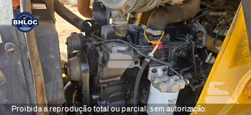 Retro Escavadeira New Holland B90B