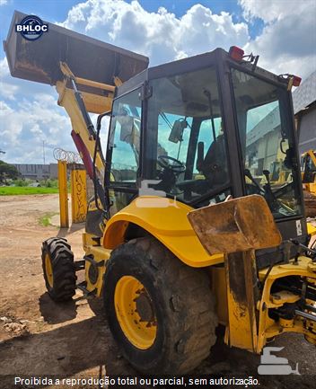 Retro Escavadeira New Holland B90B
