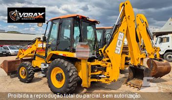 Retro Escavadeira JCB 3CX
