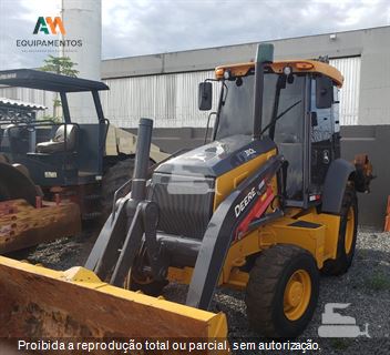 Retro Escavadeira John Deere 310L