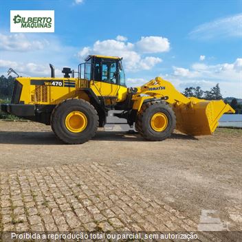 Pá Carregadeira Komatsu WA470