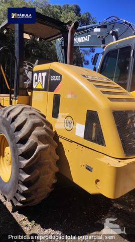 Rolo Compactador Caterpillar CS-533E