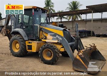 Retro Escavadeira John Deere 310K