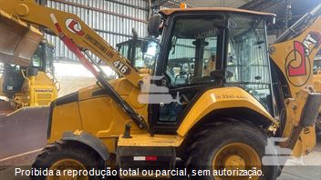 Retro Escavadeira Caterpillar 416