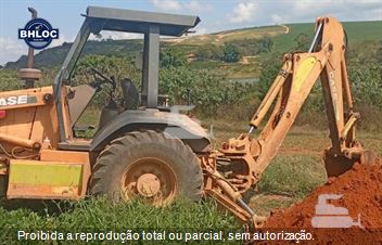 Retro Escavadeira Case 580L
