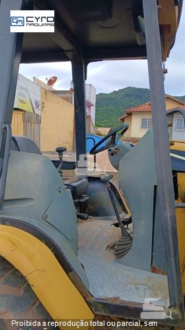 Retro Escavadeira Caterpillar 416D