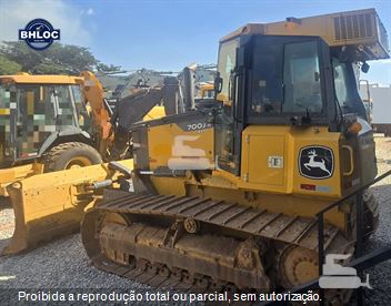 Trator de Esteira John Deere 700J-II