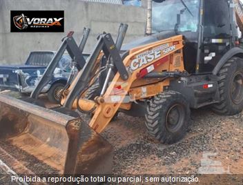 Retro Escavadeira Case 580N